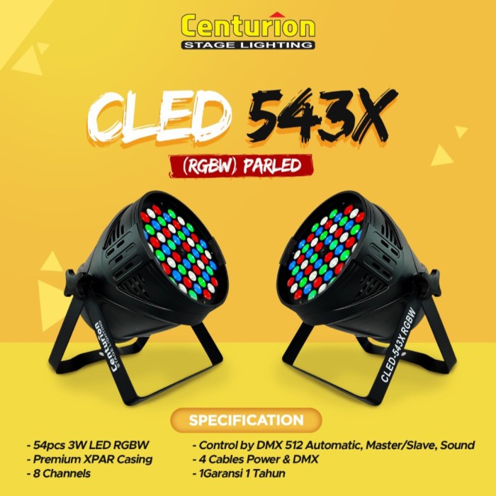 Parled Centurion Cled 543 RGBW